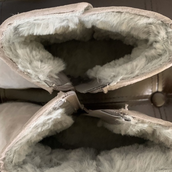 Kelly & Katie Grey Ankle Snow Boot - fur lined - Size 8 1/2 M - Picture 4 of 5